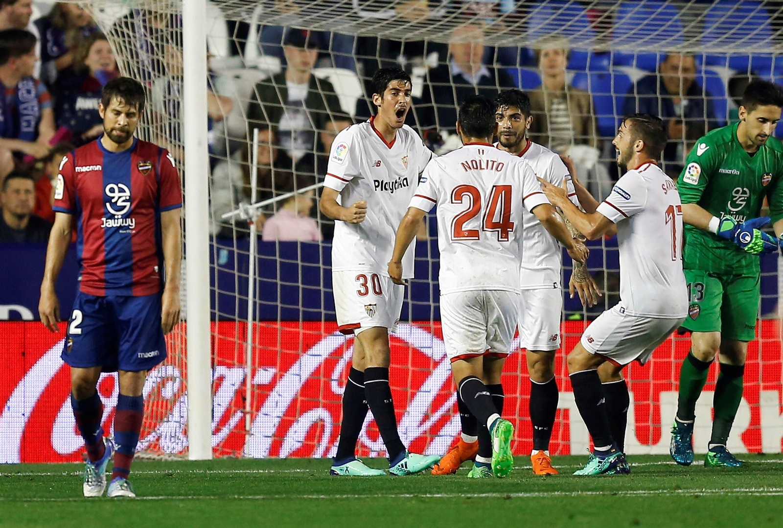 El Levante-SevillaFC, en imágenes