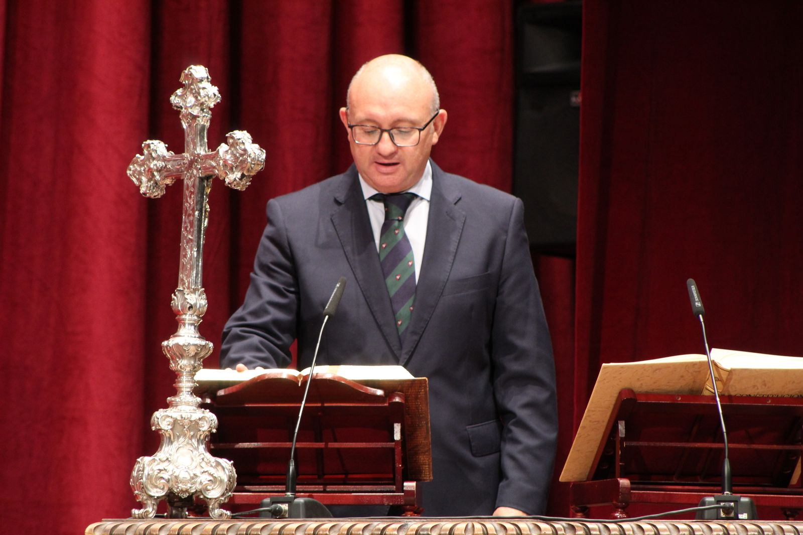 José  Ignacio González Nieto, en su reciente toma de posesión como  concejal.