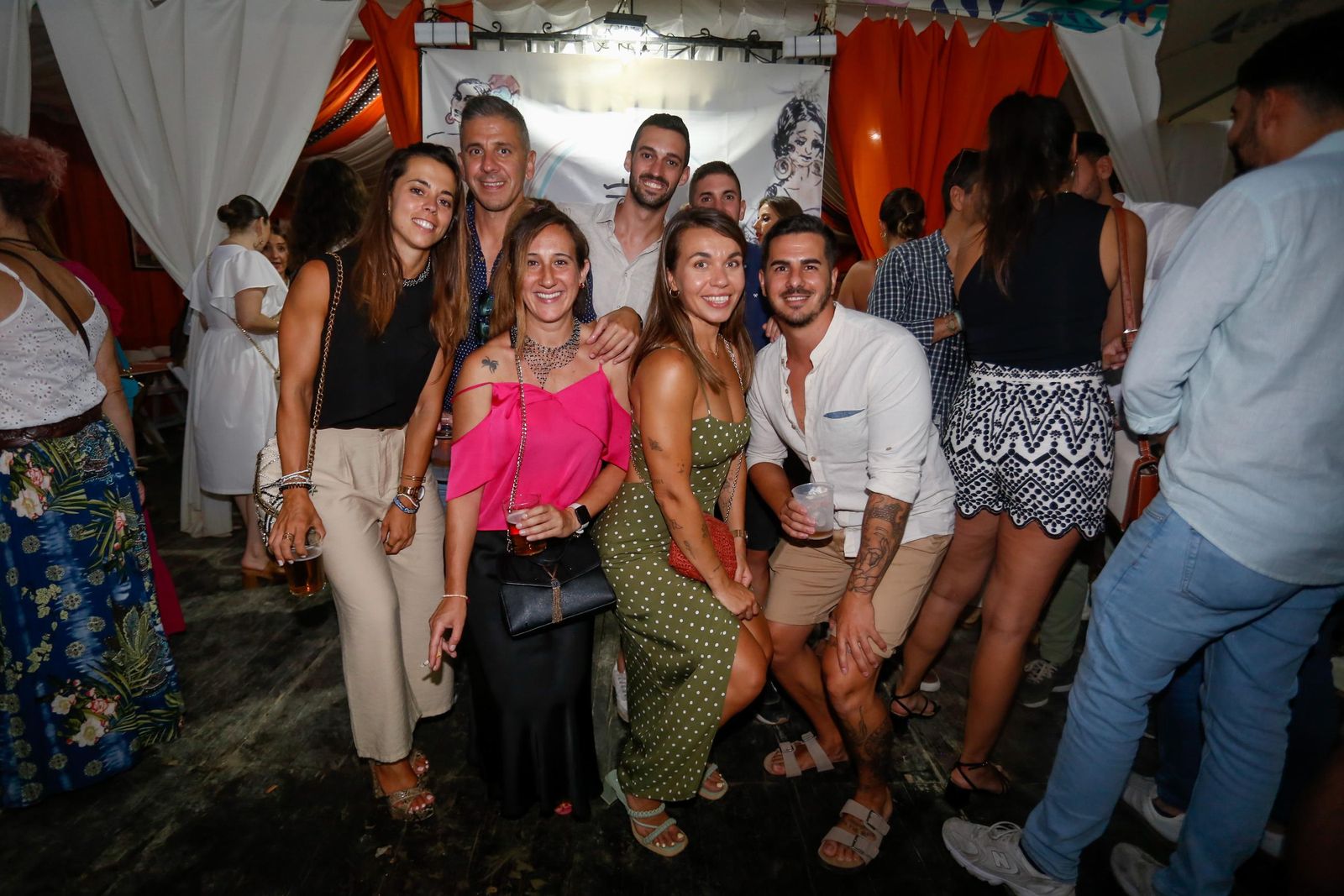 Búscate en las fotos del jueves en la Feria de La Línea