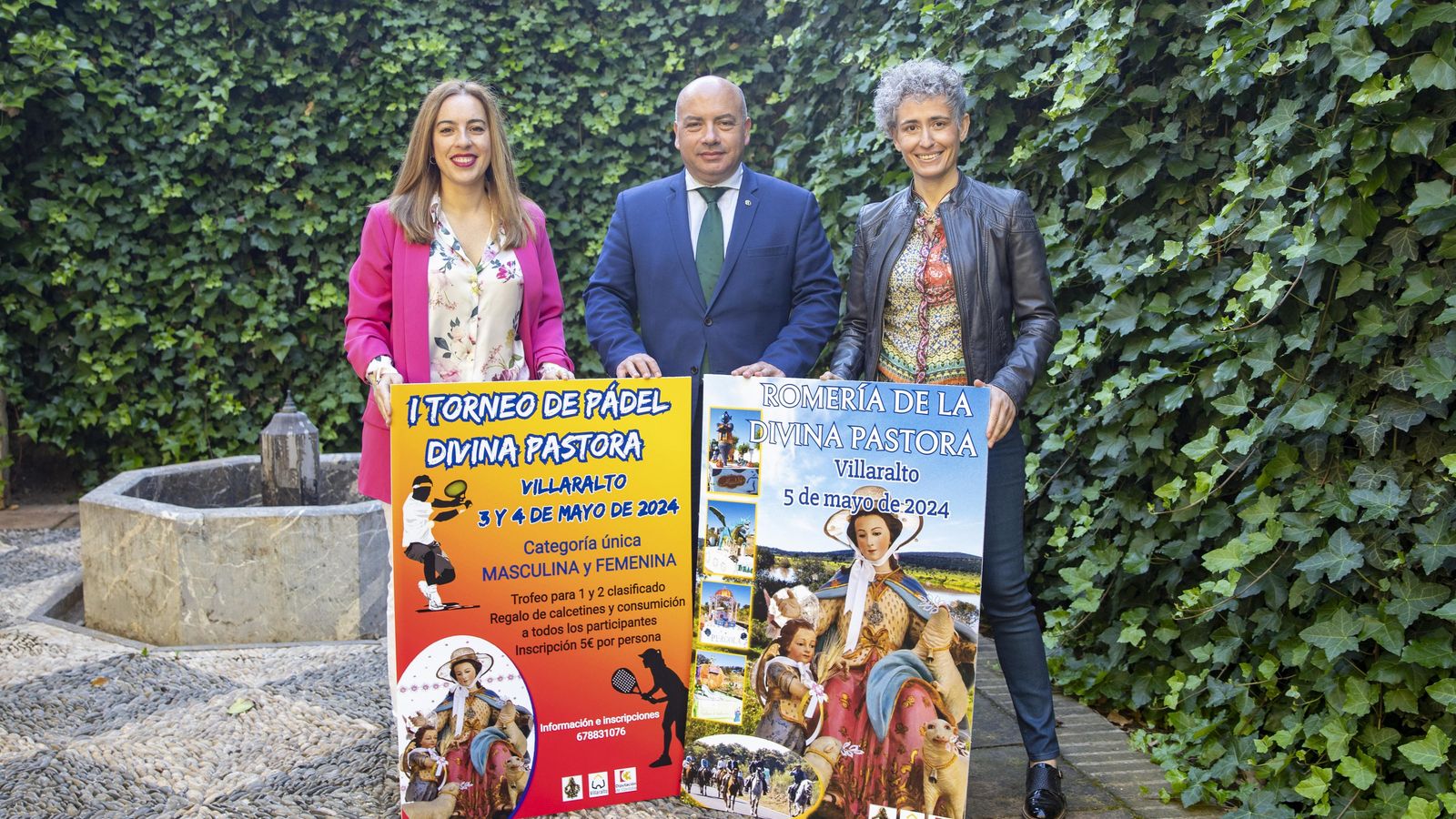 Presentación de la romería de la Divina Pastora de Villaralto.