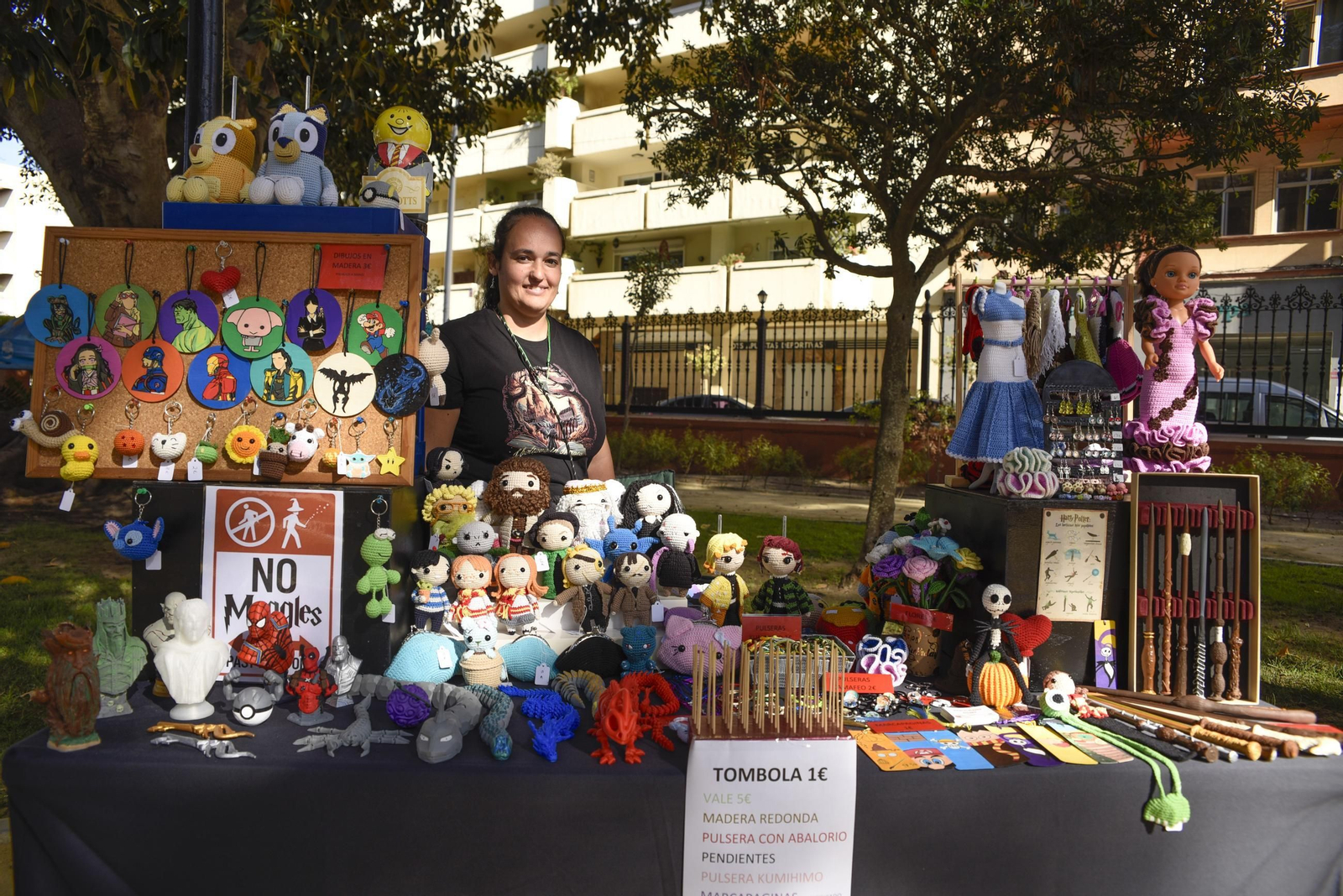 La Jornada Fantástica transforma los jardines Saccone de La Línea en un mundo de magia y aventuras medievales