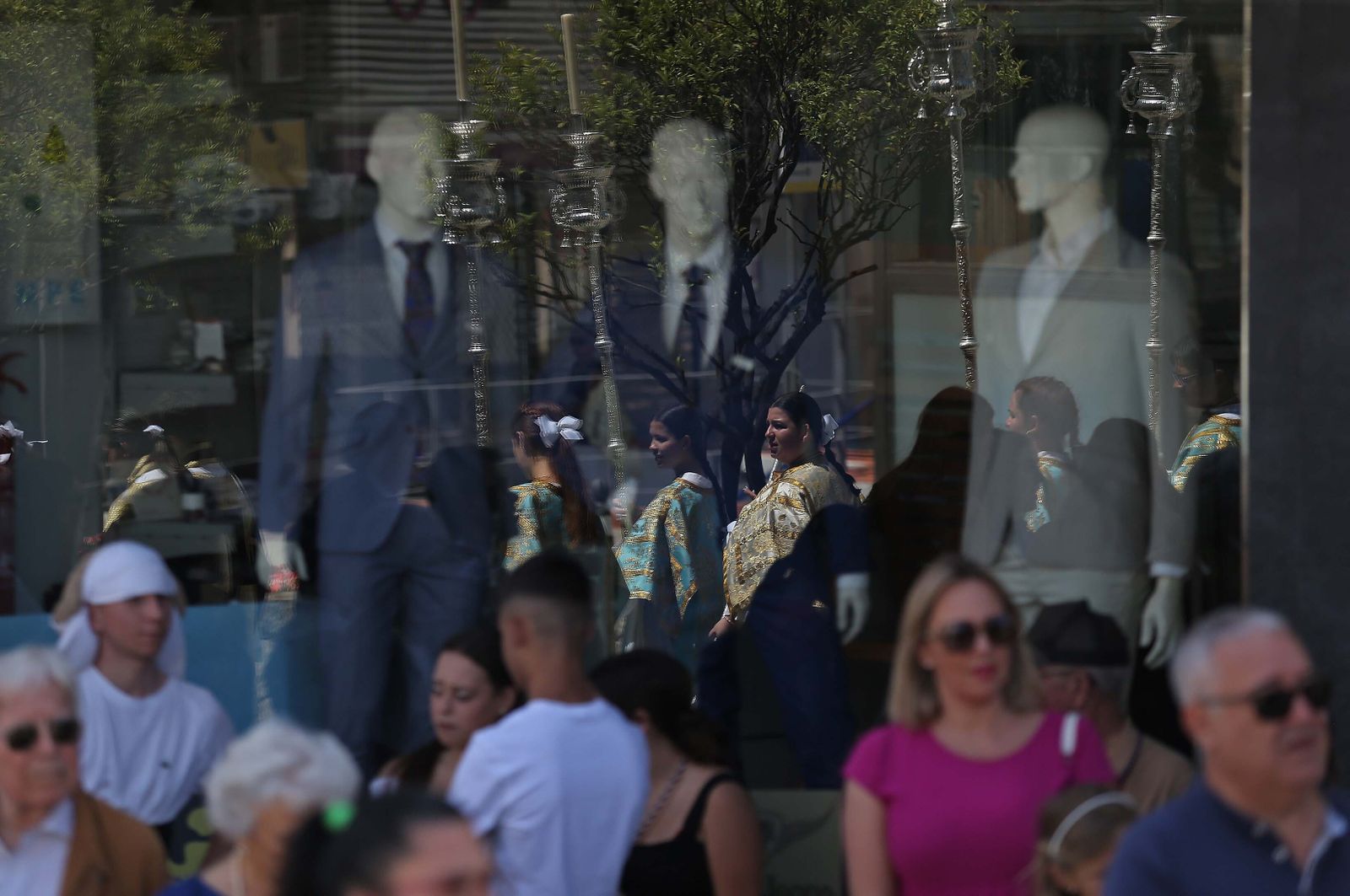 Las imágenes de la  celebración del Corpus Christi en Algeciras