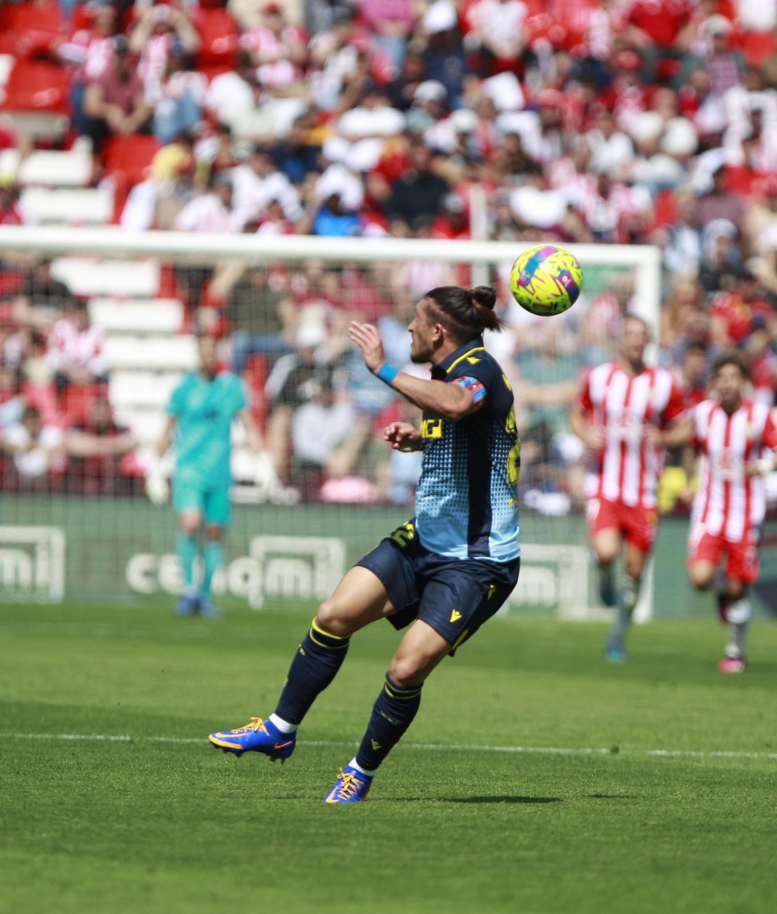 Imágenes del partido de la Liga Santander U.D. Almería-Cádiz C.F.