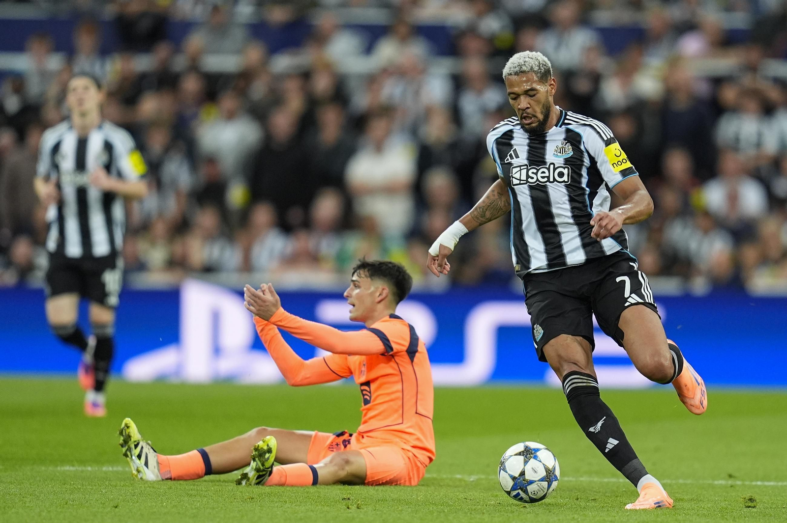 Las fotos del Newcastle-Barcelona