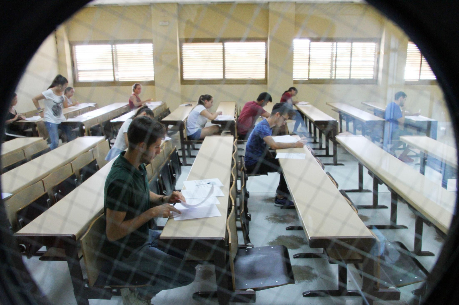 Pruebas de selectividad en la UHU