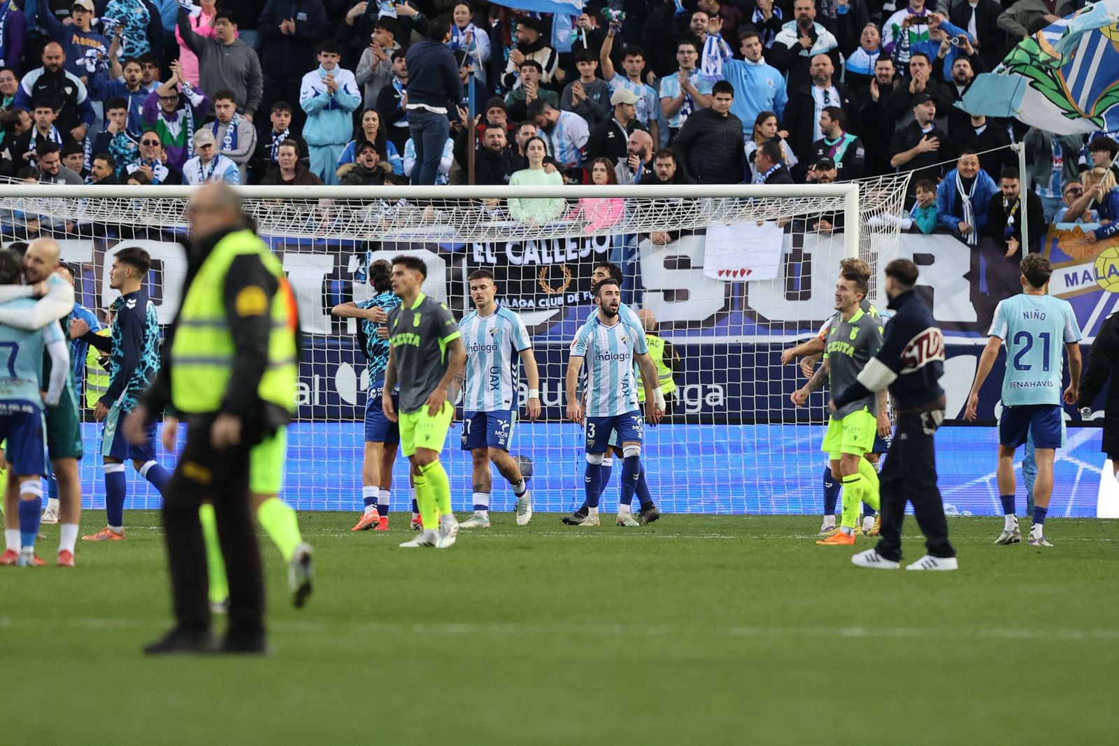 El Málaga CF-Ceuta, en fotos