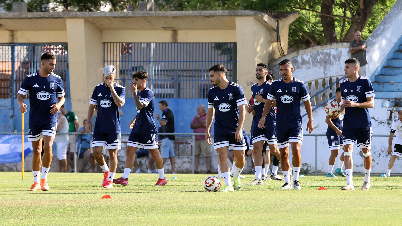 Primer entrenamiento del Xerez CD en el Pedro Garrido de Jerez