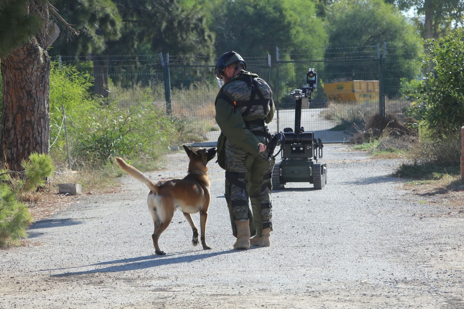 Ejercicio de Adiestramiento 2021 de Unidades Caninas en el TEAR.