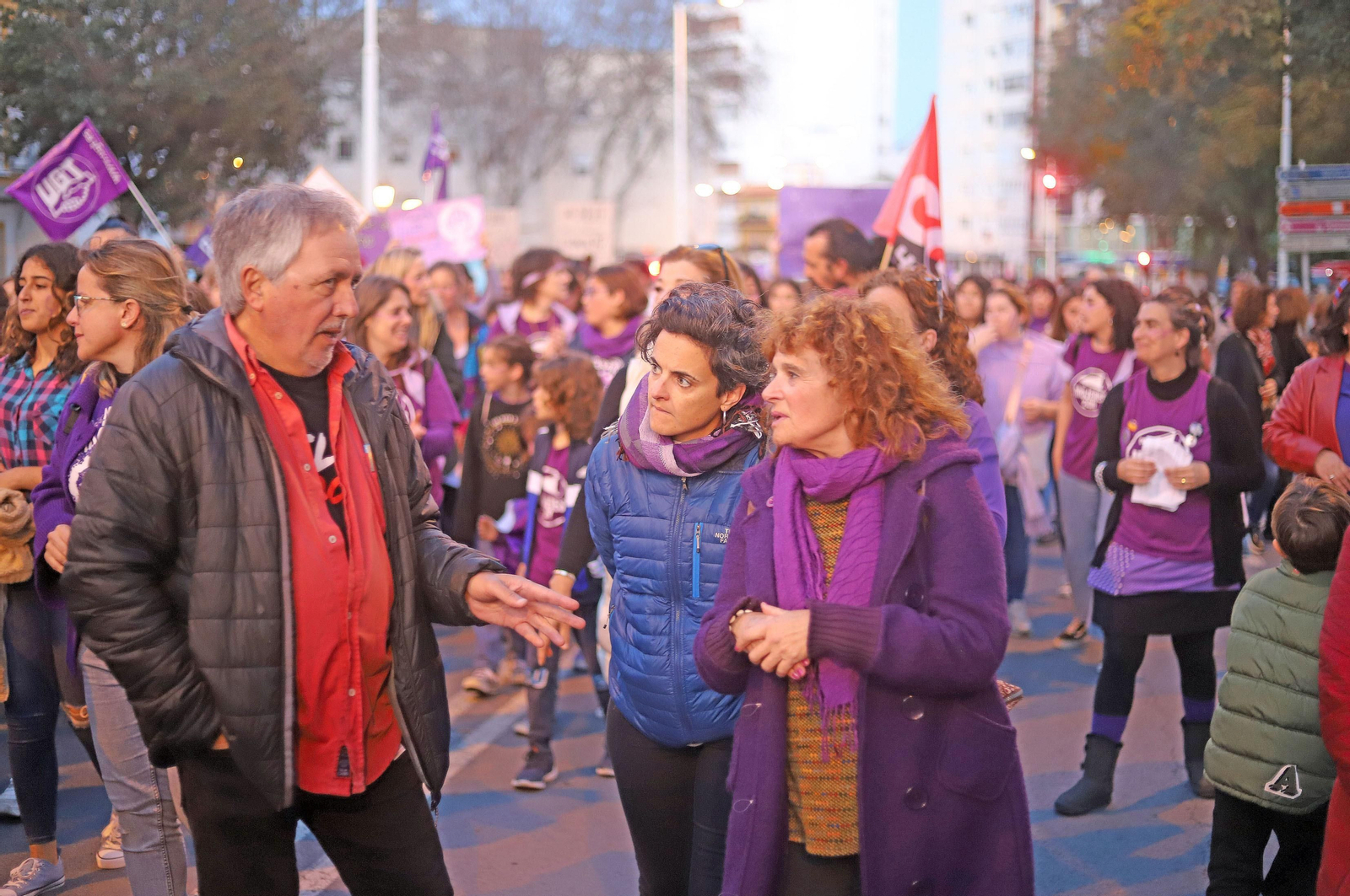 Imágenes de la manifestación del 8 de marzo, Día Internacional de la Mujer