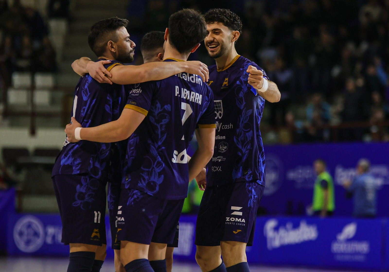 Los jugadores del Family Cash Alzira