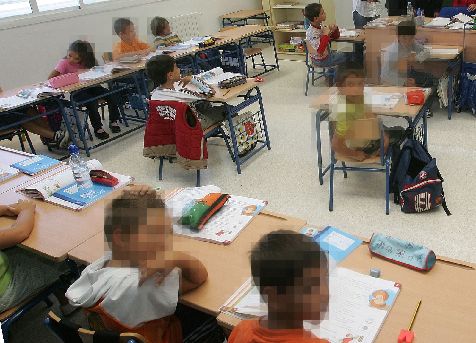 Una clase de Primaria de un colegio jerezano.