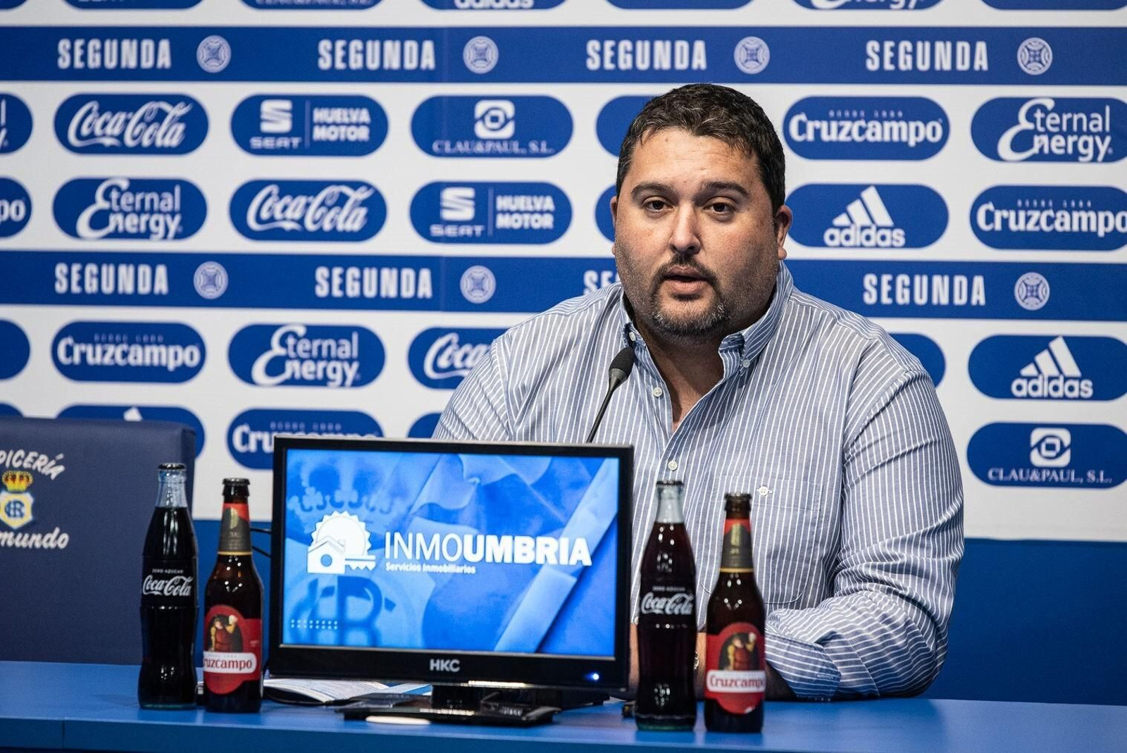 El director deportivo del Recre, Dani Alejo.