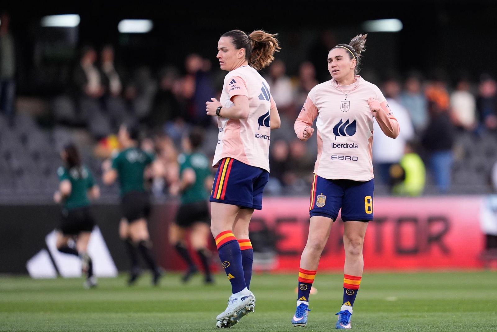 Las fotos del España-Islandia de fútbol femenino