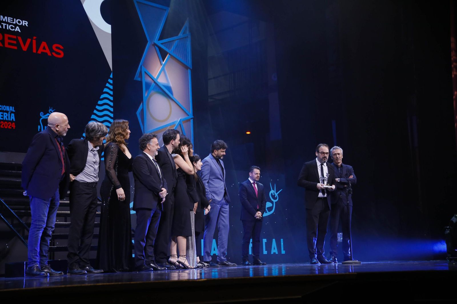 Las imágenes de la gala del Festival Internacional de Cine de Almería (Fical) con el premio 'Almería, tierra de cine' a Karra Elejalde