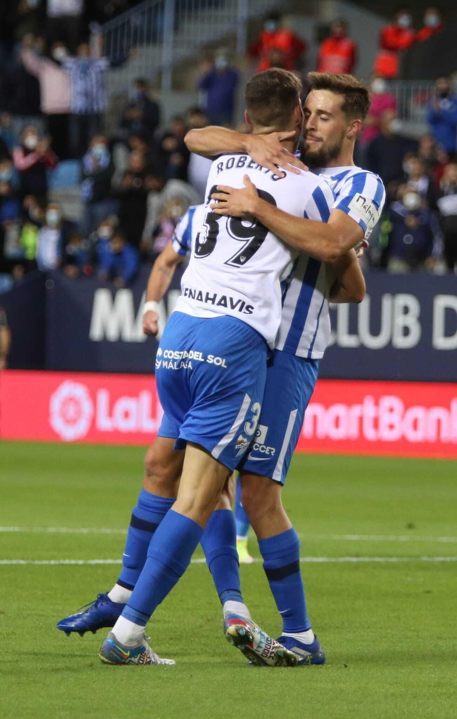 Las fotos del Málaga-Real Sociedad B