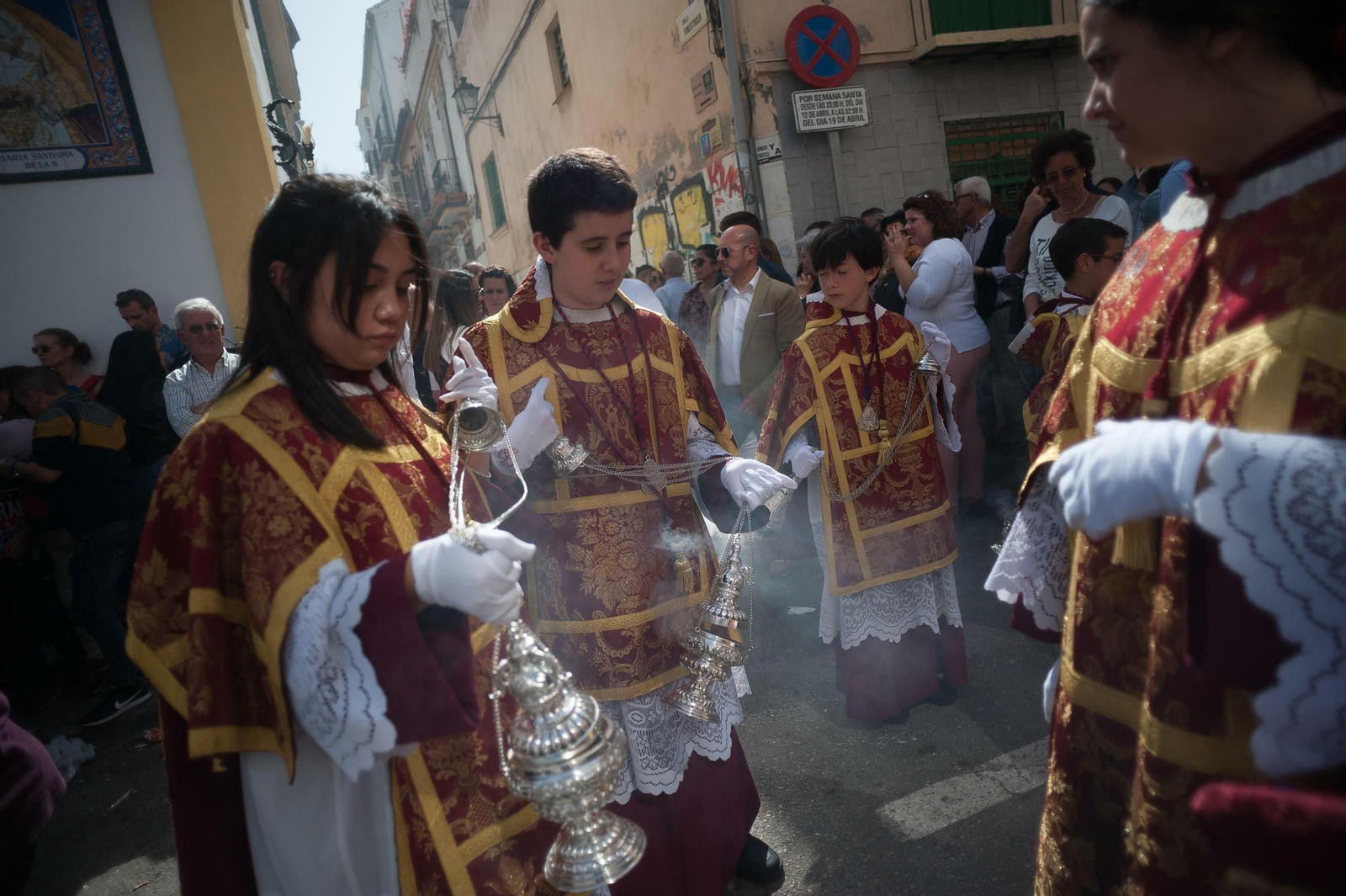 Las fotos de Gitanos en el Lunes Santo en Málaga