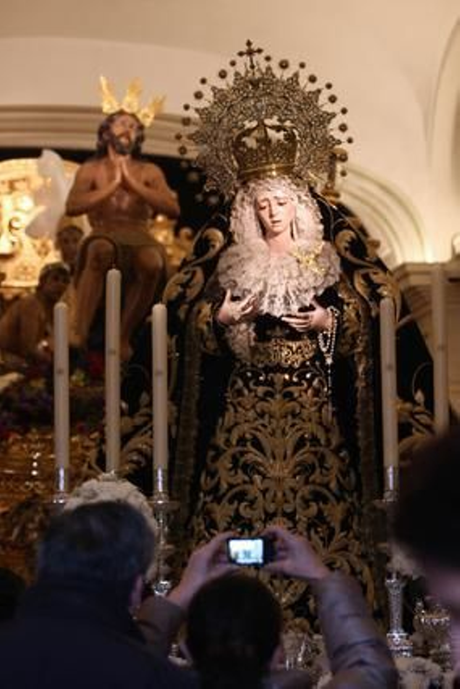 Nuestro Padre Jesús de las Penas y María Santísima de La Estrella, de la Hermandad de La Estrella.

Foto: Belen Vargas