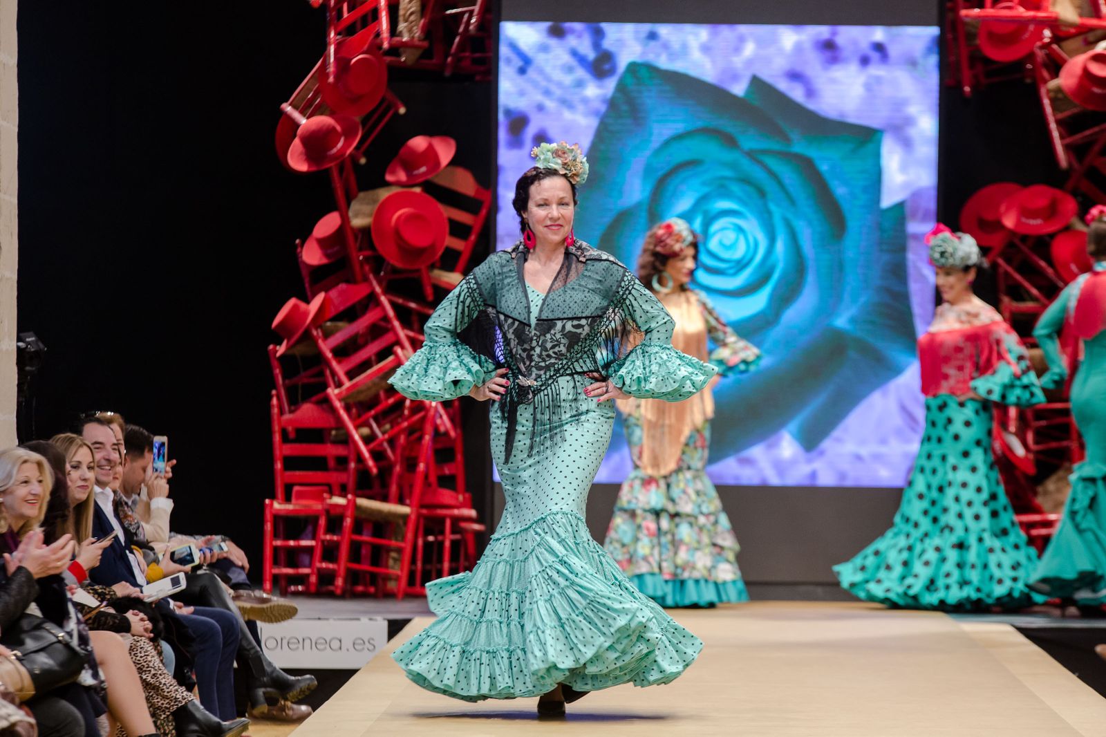 Pasarela Flamenca Jerez 2019: Mujeres con Solera y El Arcón de Silvia, fotos del desfile