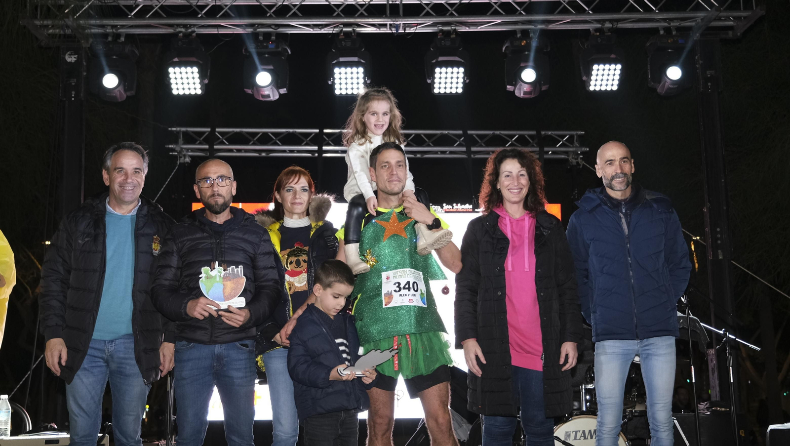 Imágenes de la XIV edición de la San Silvestre de Almería