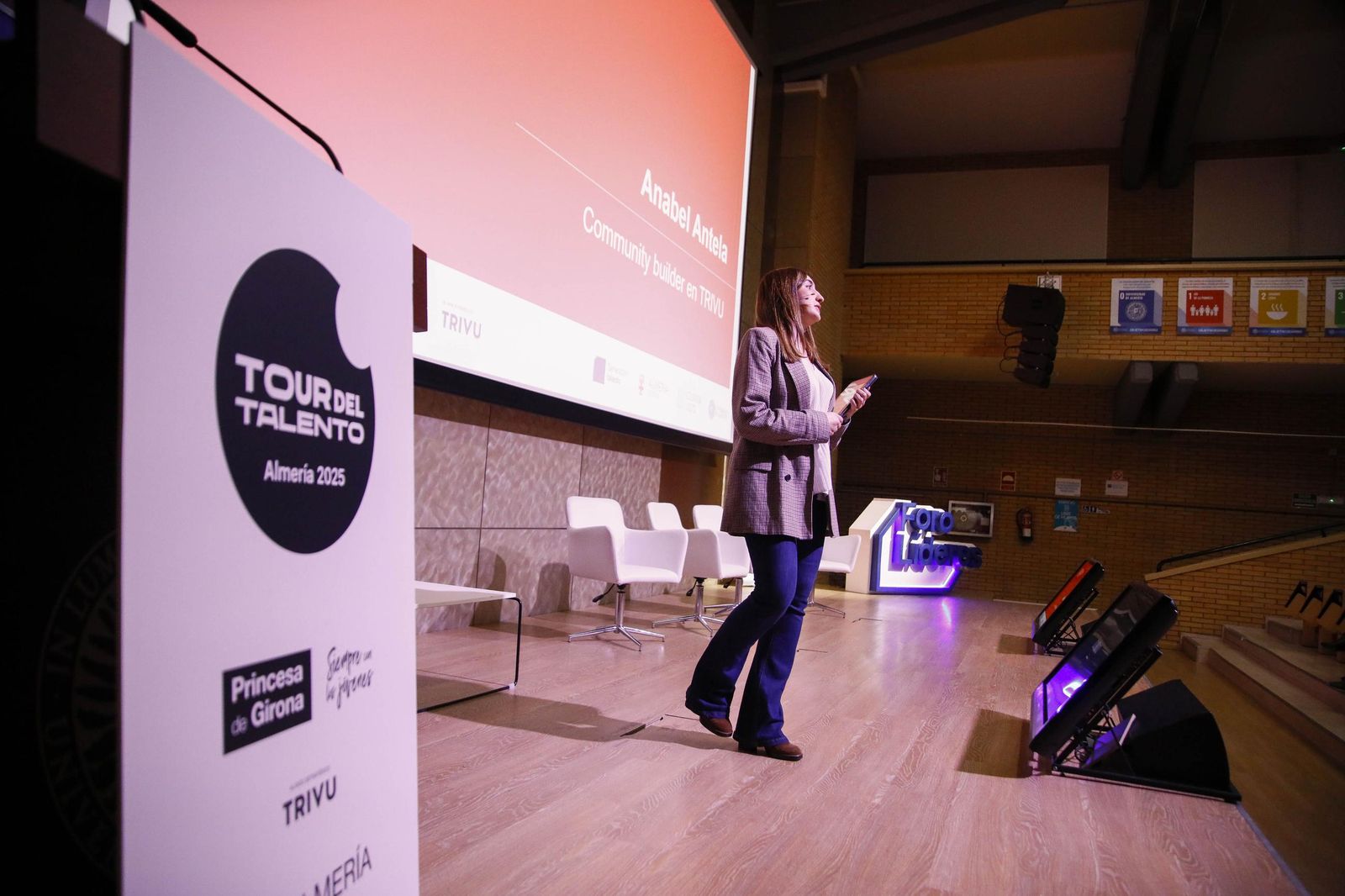 Las imágenes de la inauguración "El Tour del Talento 2025" en la Universidad de Almería