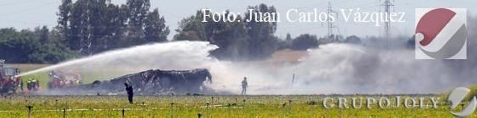 Las imágenes del accidente del A400M