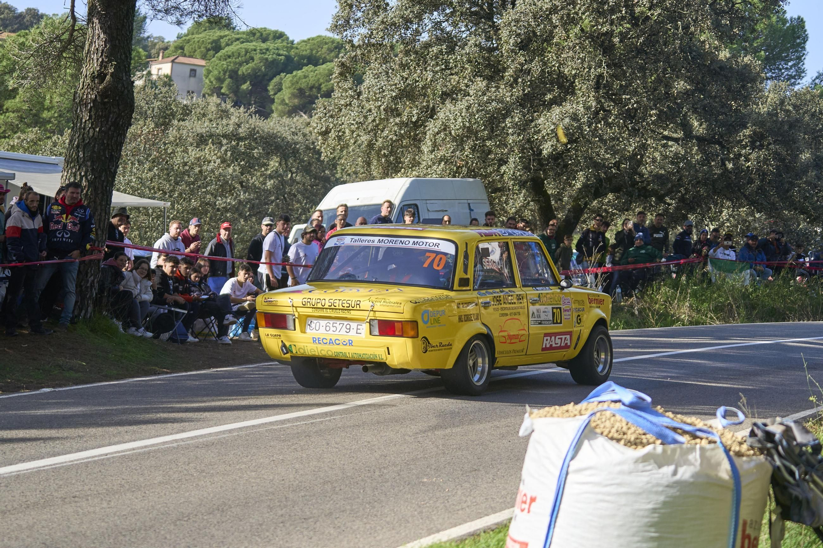 Las mejores fotos del espectacular arranque de la Subida a Trassierra