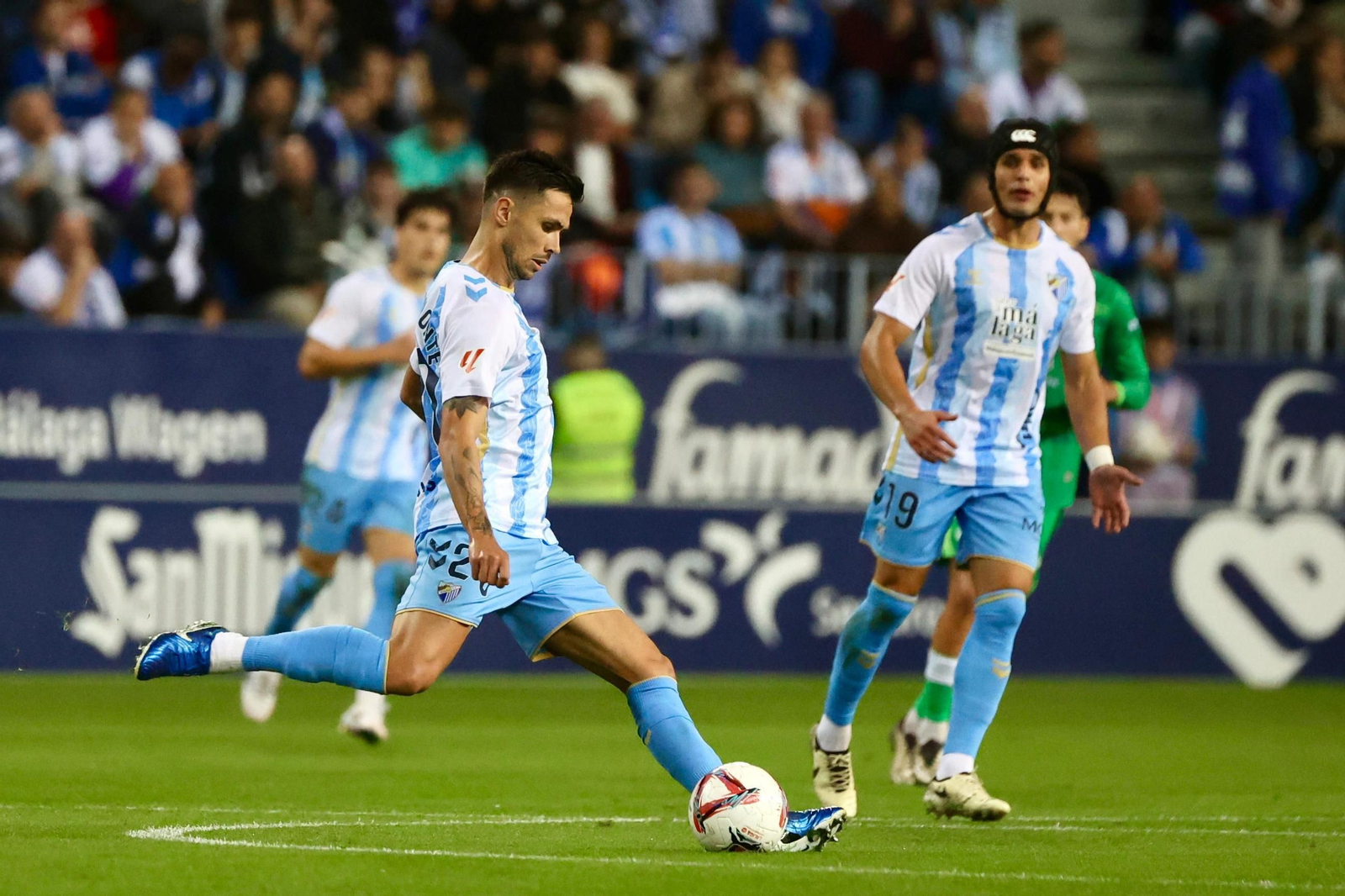Las mejores fotos del Málaga CF-Racing de Santander