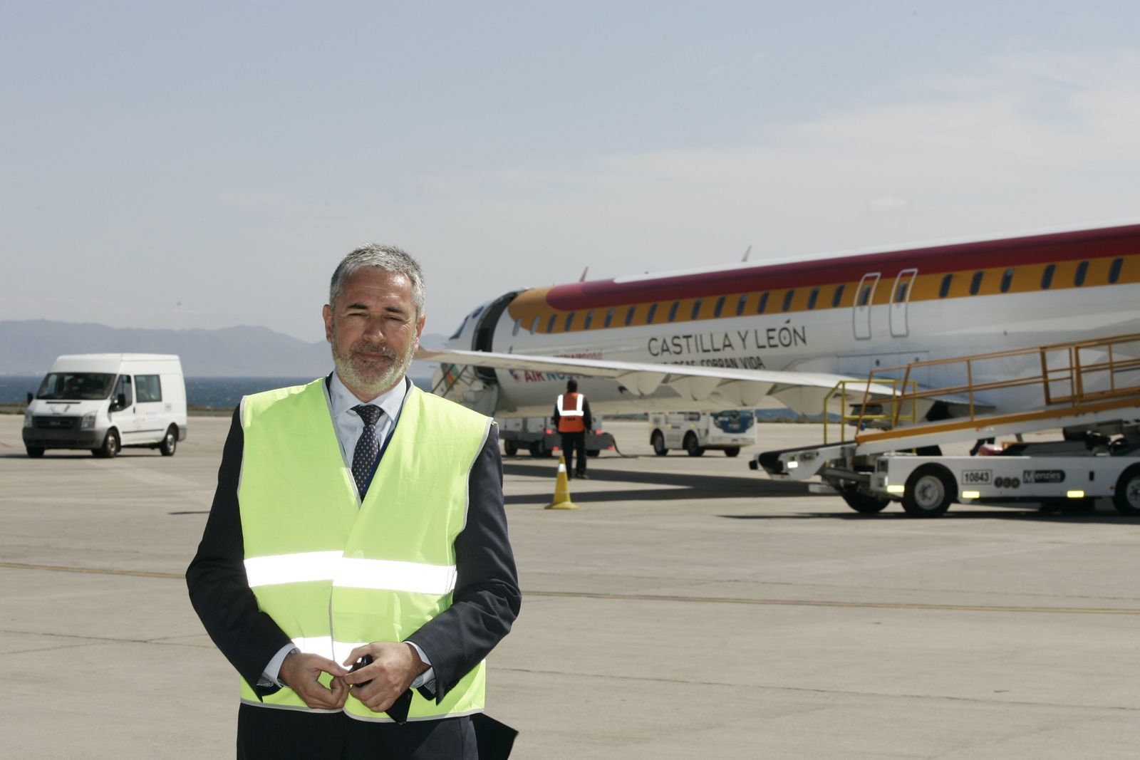 Fallece a los 53 años el director de la aeropuerto de Almería, Pablo Lázaro Melgar