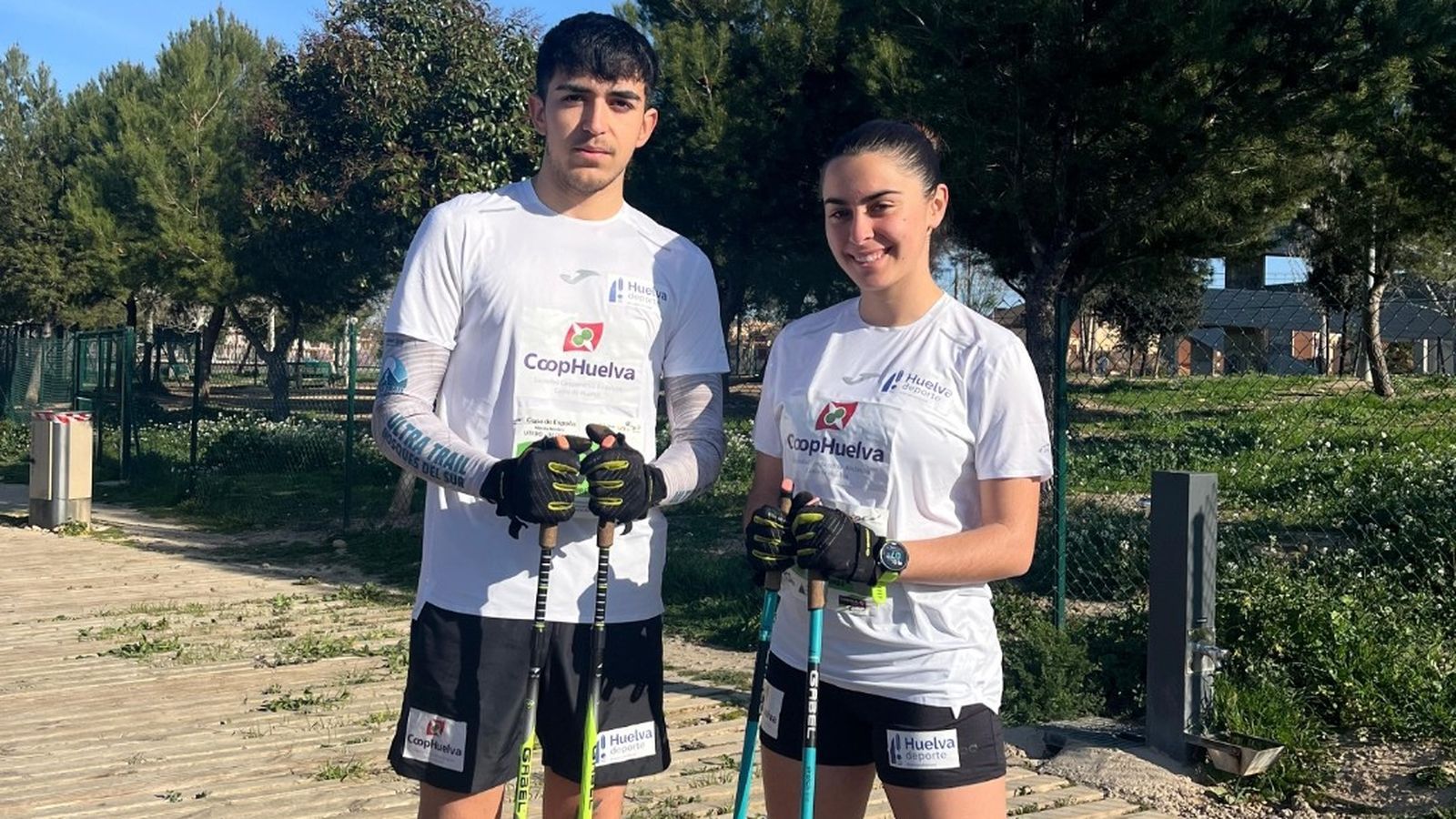 Andrés Cumbreras y Miriam Reyes.