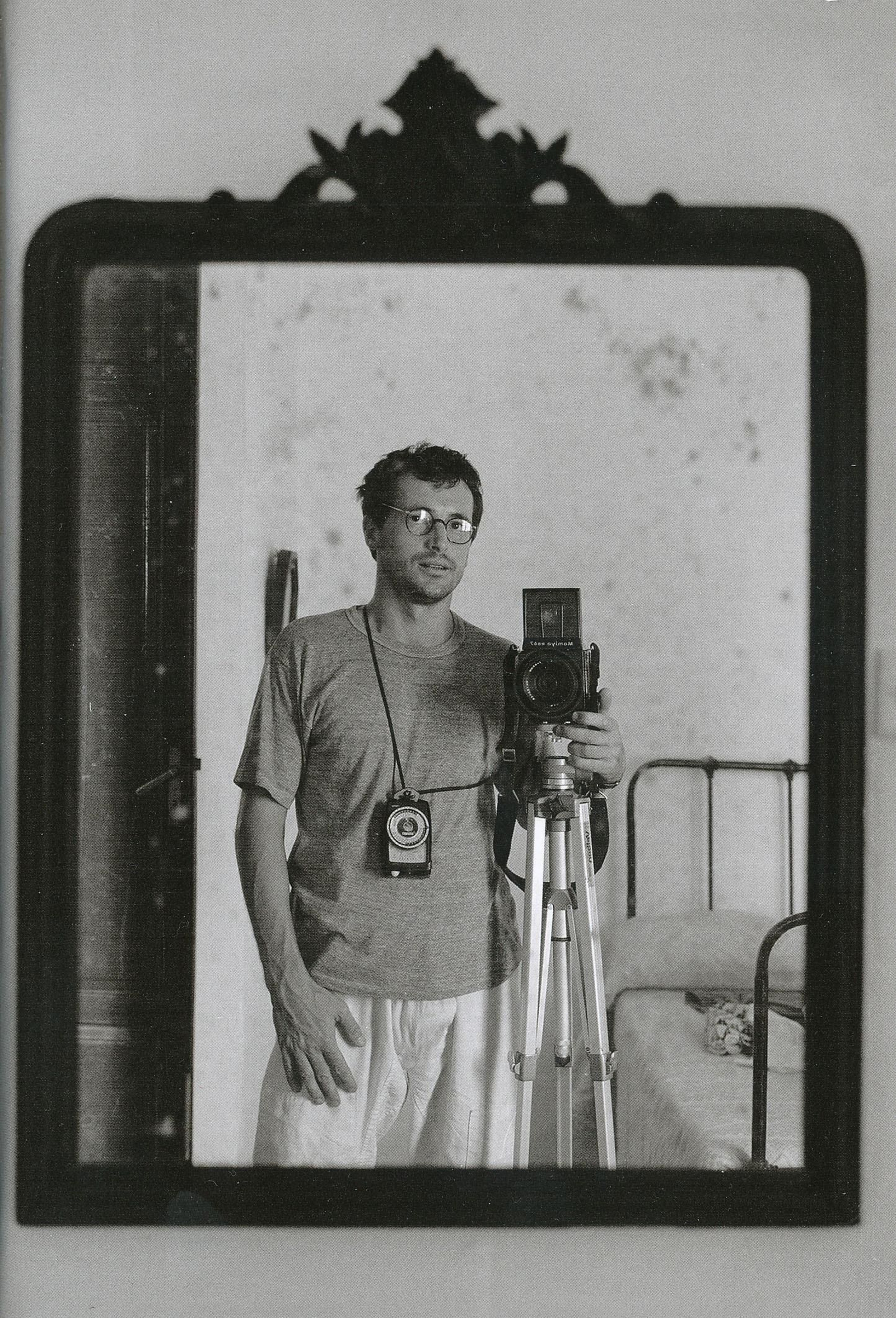 Atín Aya, en un autorretrato.