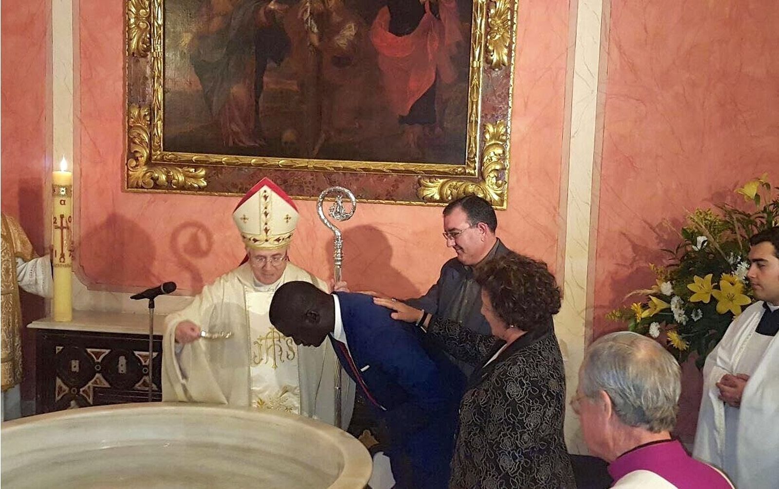 Uno de los neófitos.