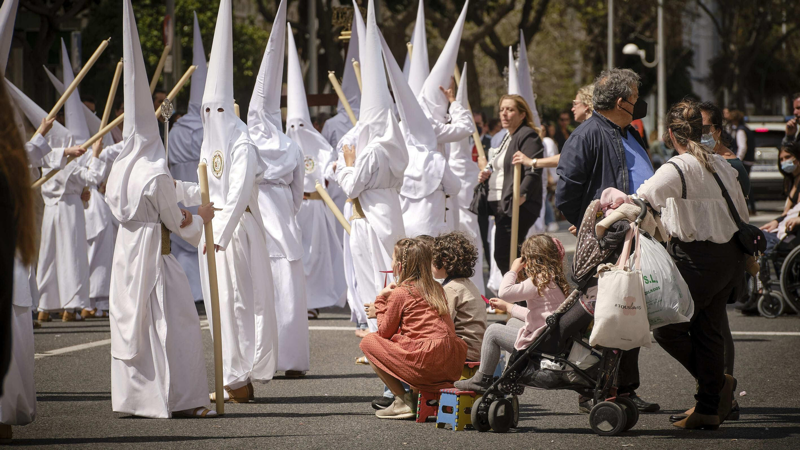 Cofradía de El Despojado en la Semana Santa de Cádiz 2022