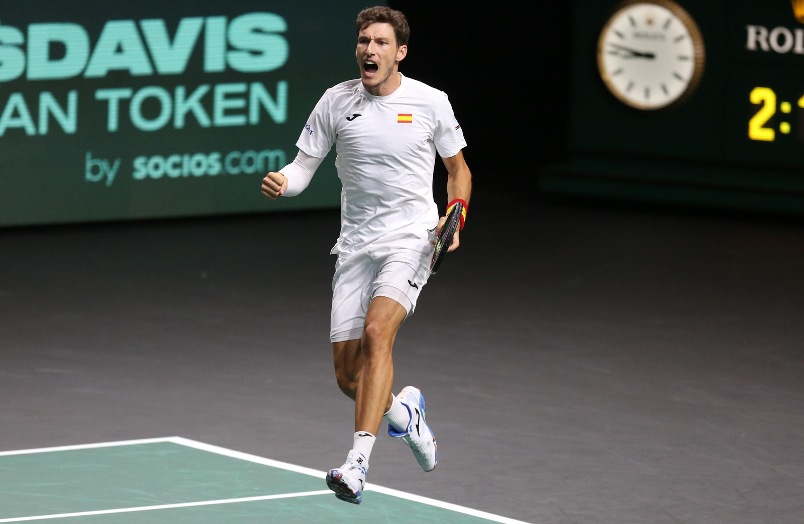 Pablo Carreño-Marin Cilic, en imágenes