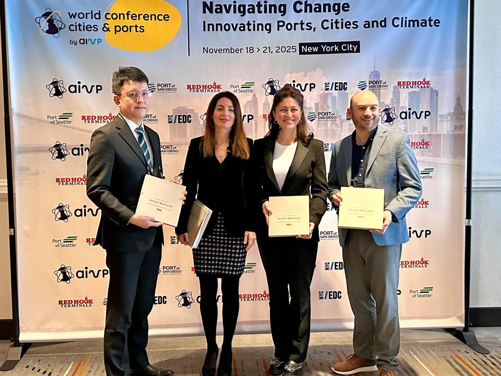 Rosario Soto, en la sesión ‘La interfaz ciudad-puerto, espacio de convergencia de los retos económicos y sociales’.