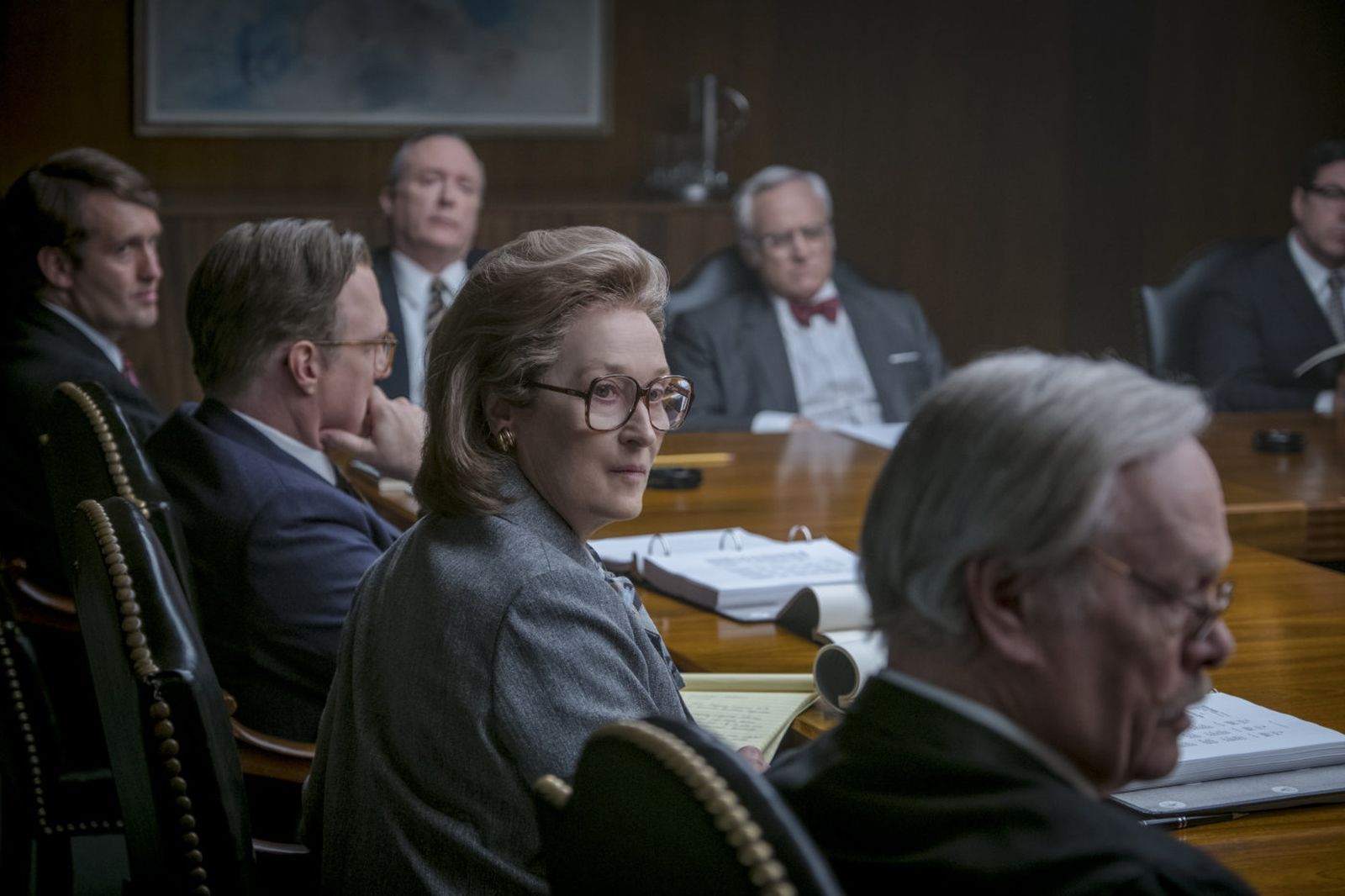 Meryl Streep ofrece una contenida y brillante interpretación en 'Los archivos del Pentágono'.