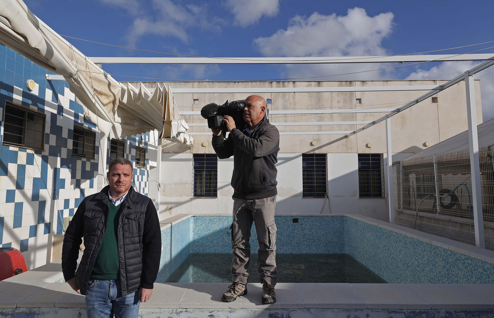 La visita de Ramón Fernández Pacheco al Cegma de Algeciras, en imágenes