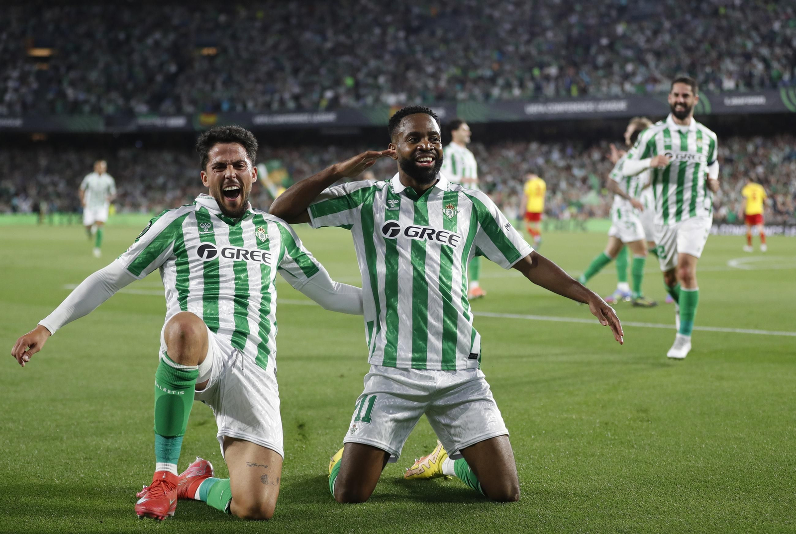 Las fotos del Betis - Jagiellonia
