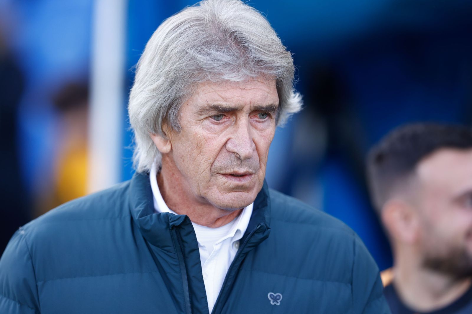 Pellegrini, en un momento del partido del Coliseum.