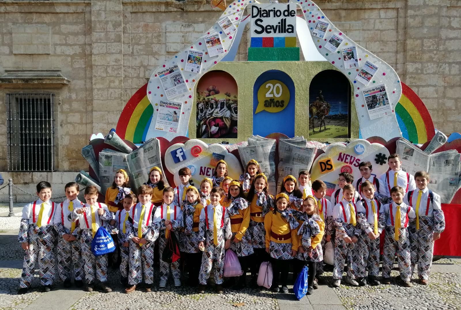 Las imágenes de la Cabalgata de Reyes de Sevilla 2020