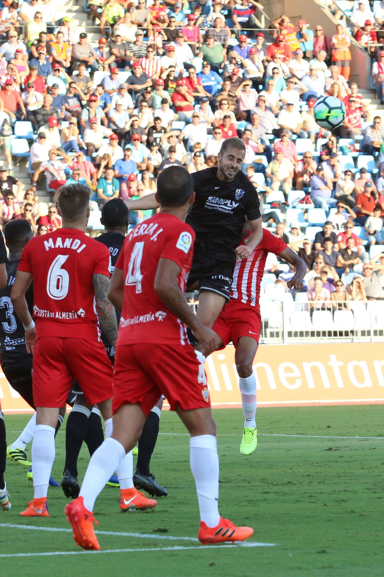 Las imágenes del Almería-Huesca