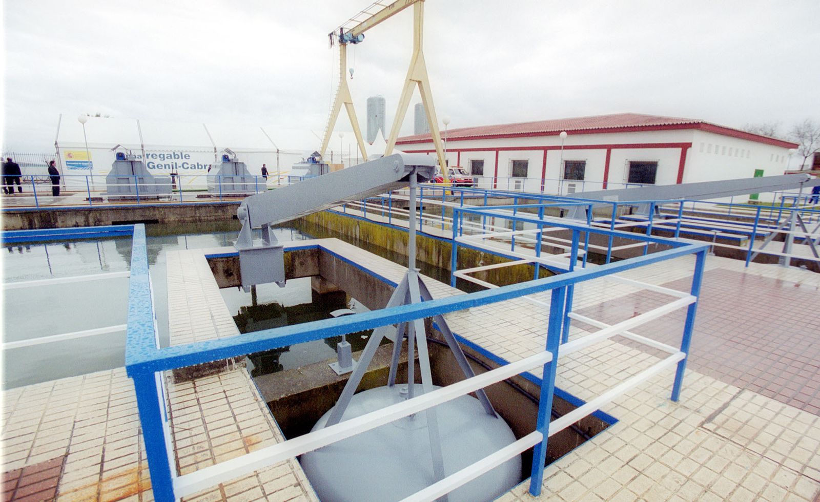 Estación de bombeo de una zona regable en la provincia de Córdoba.