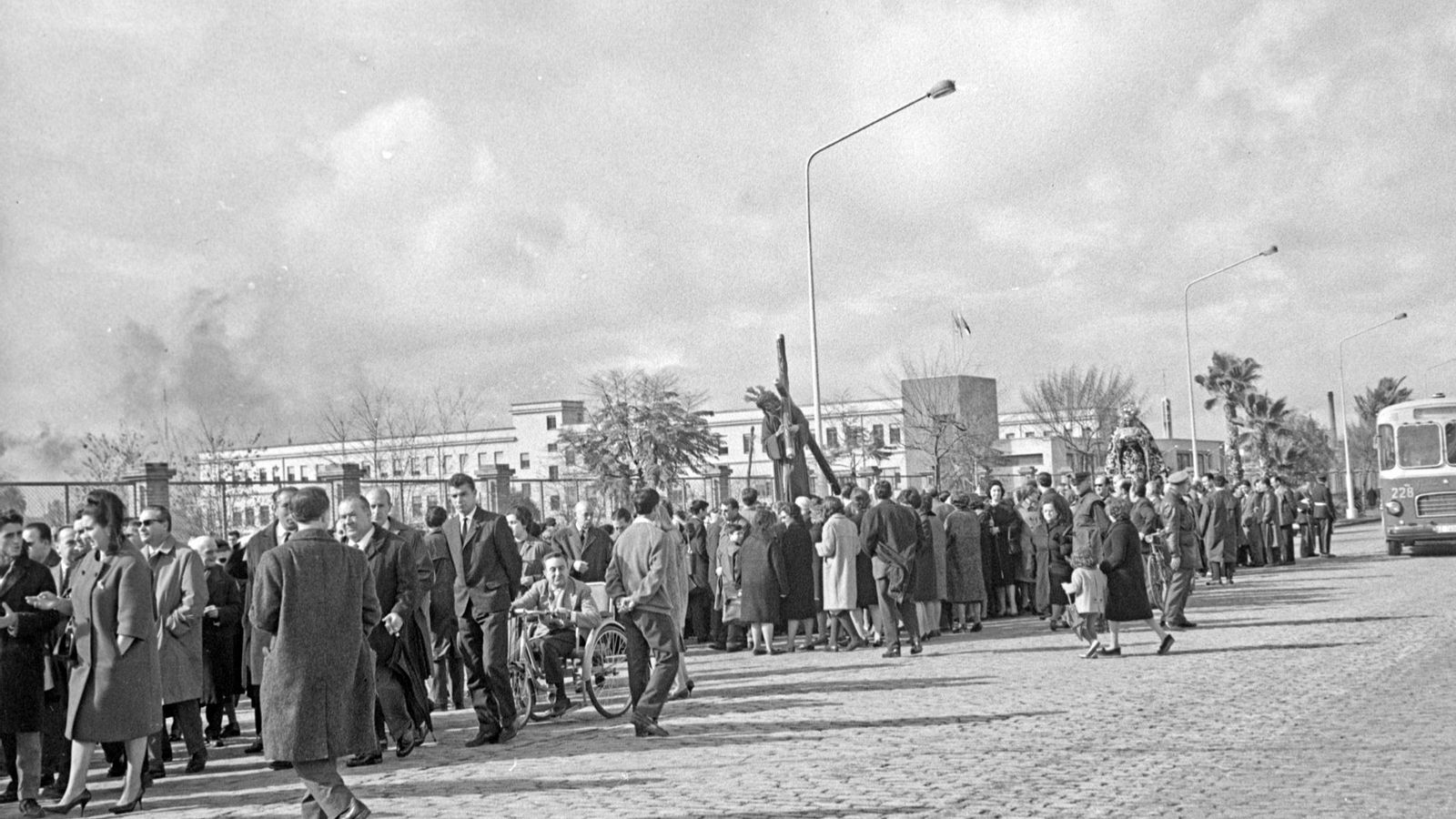 Traslado del Señor en 1965 con motivo de las Misiones Generales