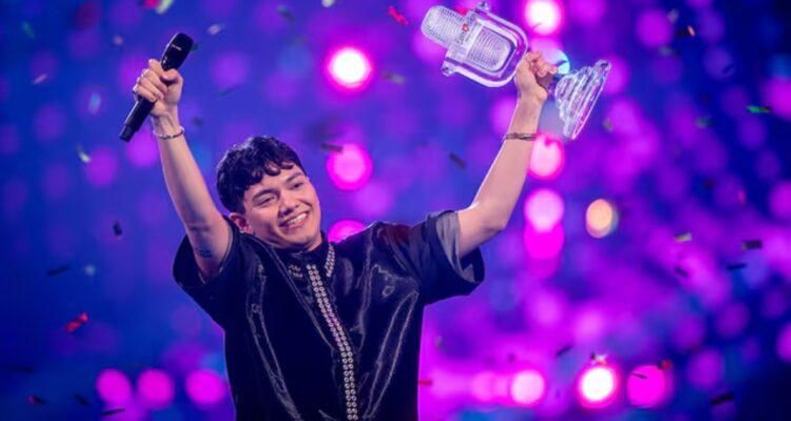 El austríaco JJ, ganador del Festival de Eurovisión 2025