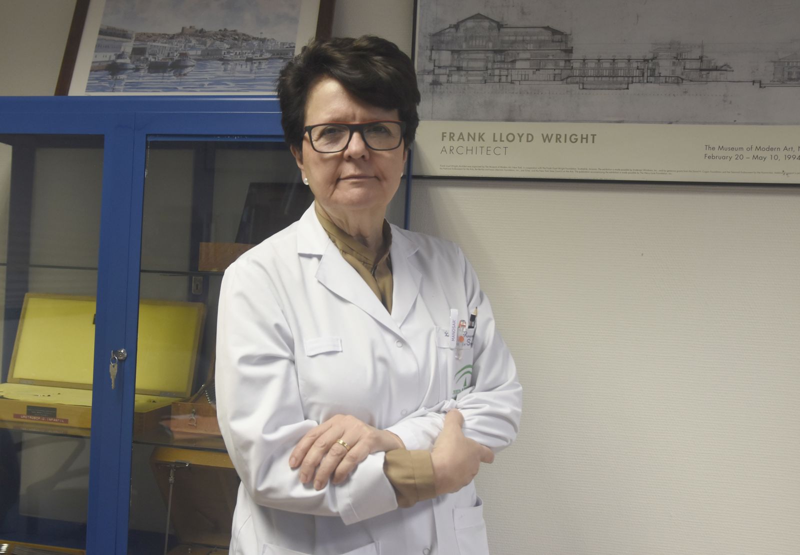 María José Requena, en su despacho del Reina Sofía.