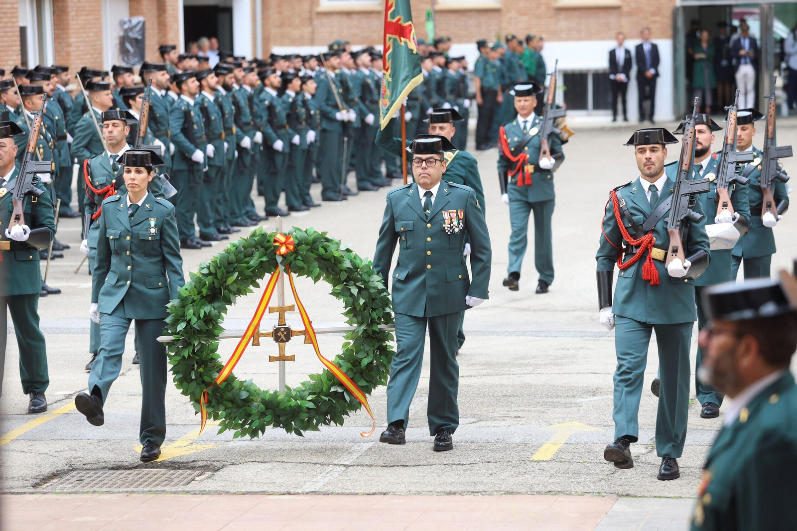 La Guardia Civil de Málaga homenajea a los agentes retirados en su 179 aniversario