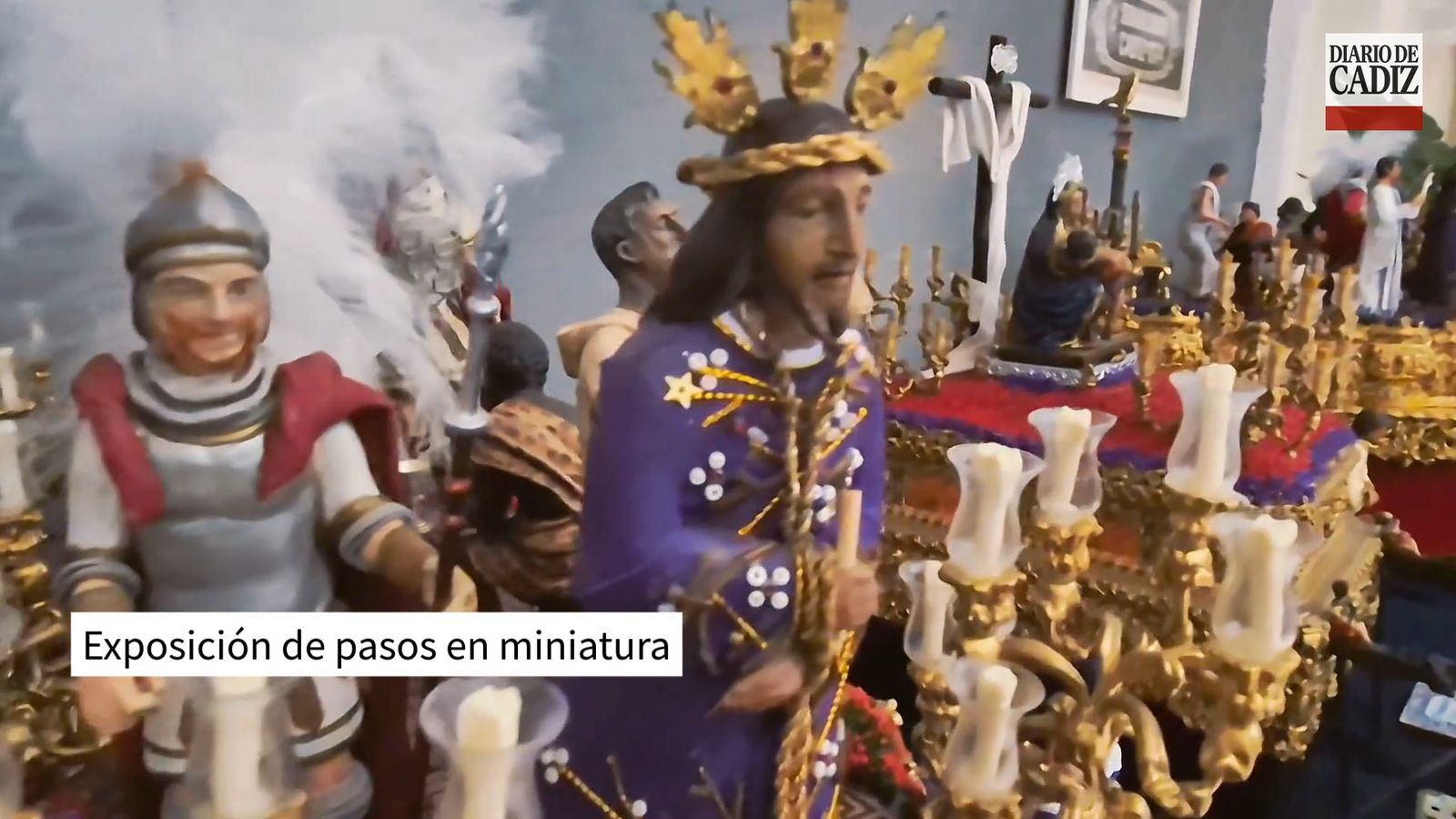 Muestra ‘Paso a paso’, del Grupo Cofrade Pasos en Miniatura Cádiz