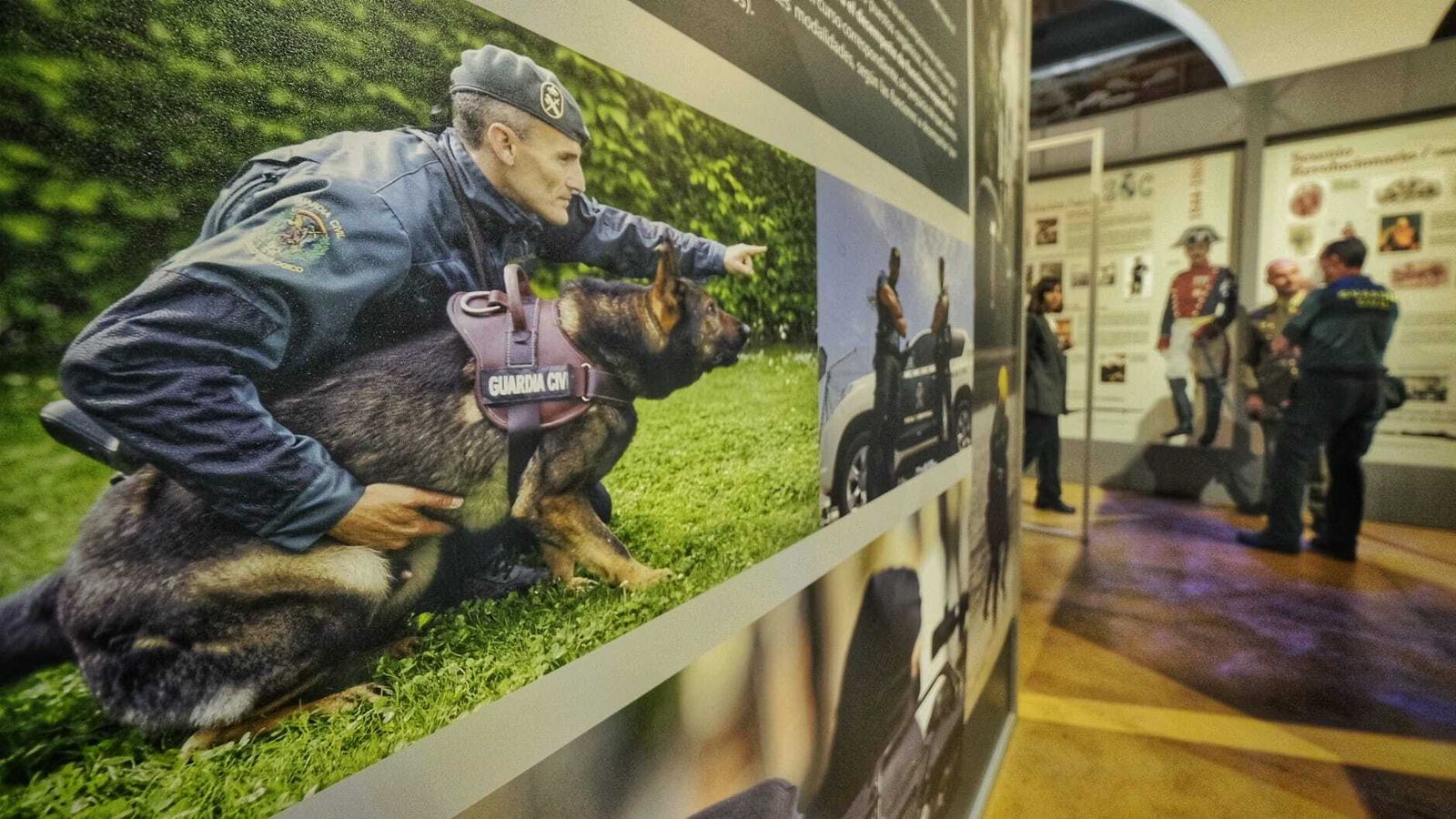 Uno de los tramos de la muestra.