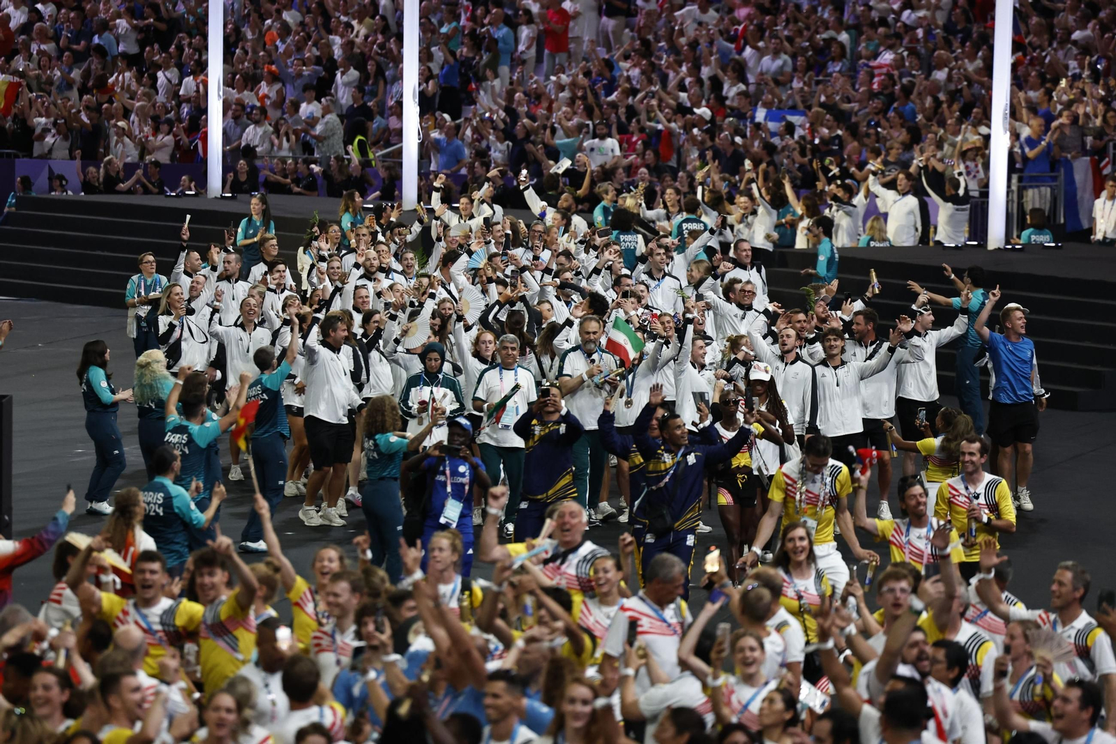 Las fotos de la ceremonia de clausura de los Juegos Olímpicos París 2024