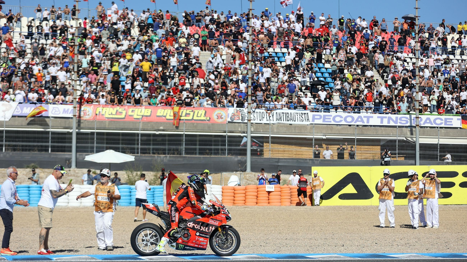 Imágenes del sábado en el Mundial de Superbikes en Jerez