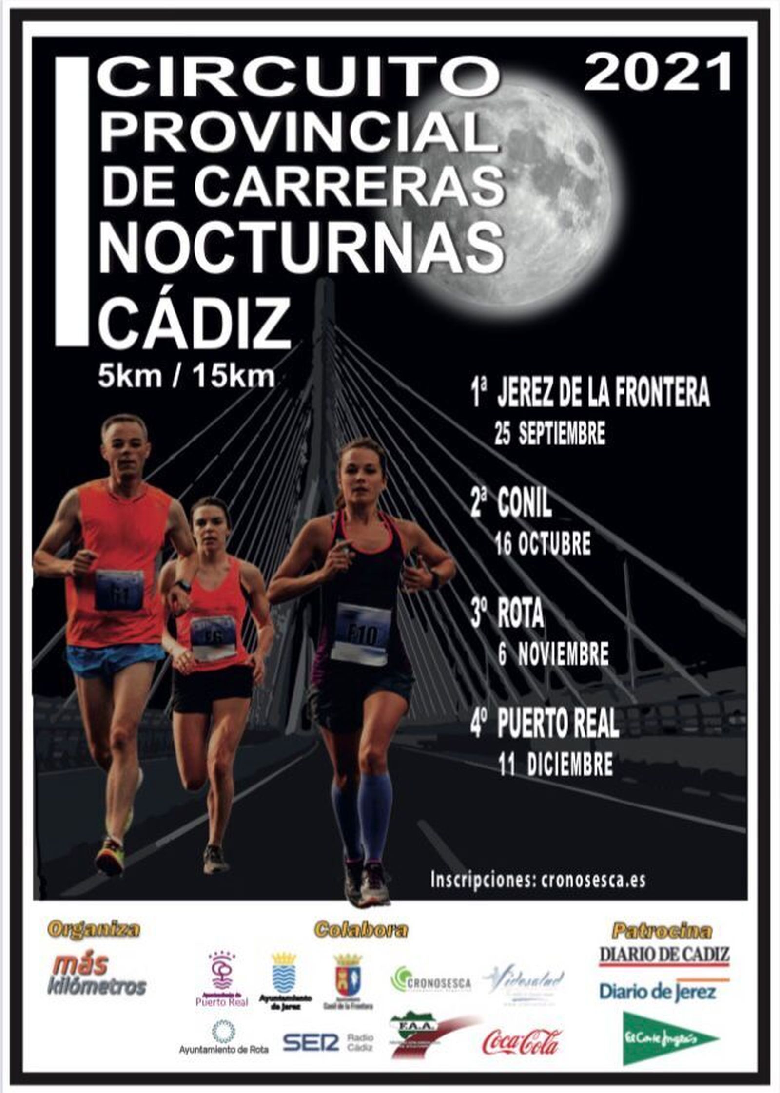 Cartel de la prueba.